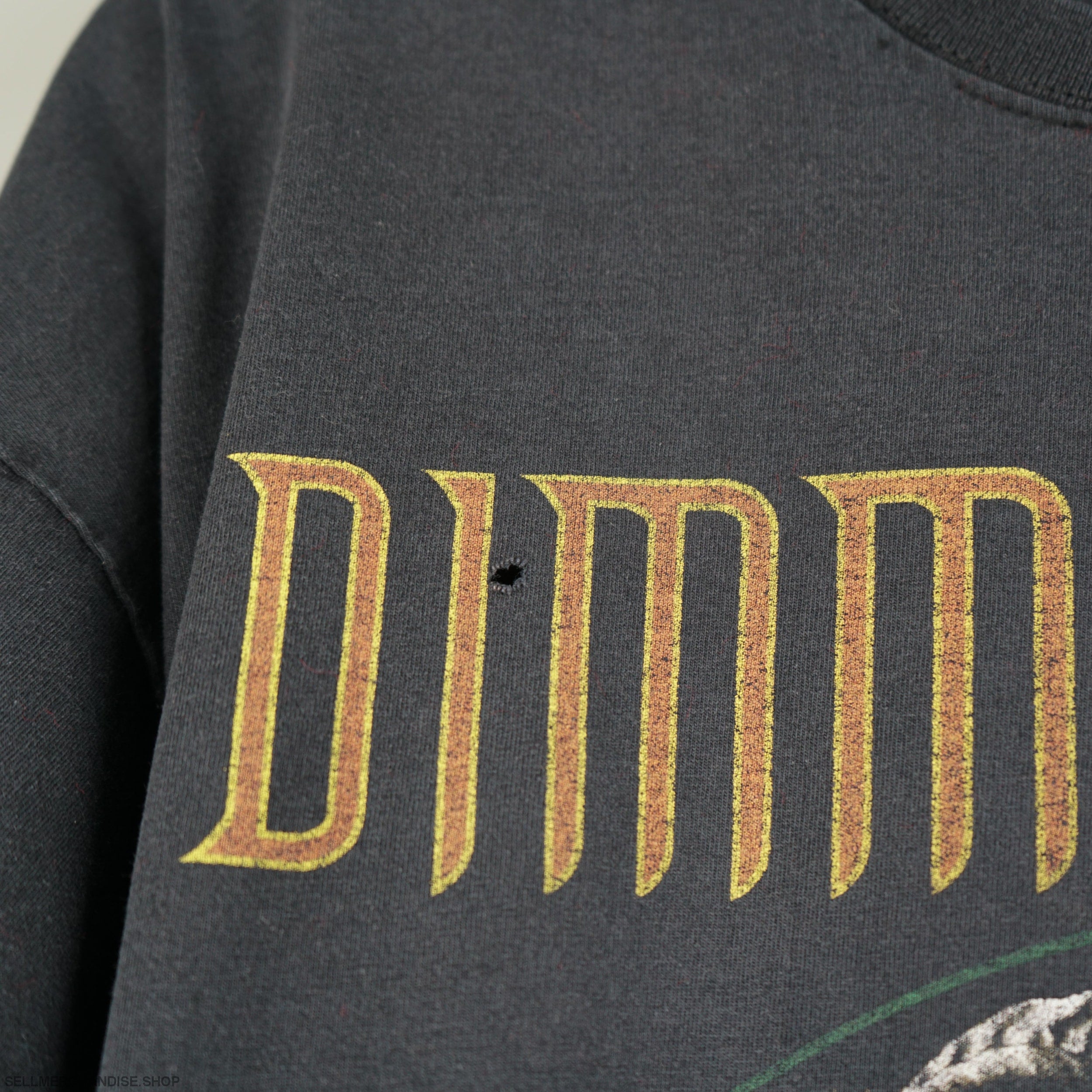 Vintage 2007 Dimmu Borgir t-shirt In Sorte Diaboli