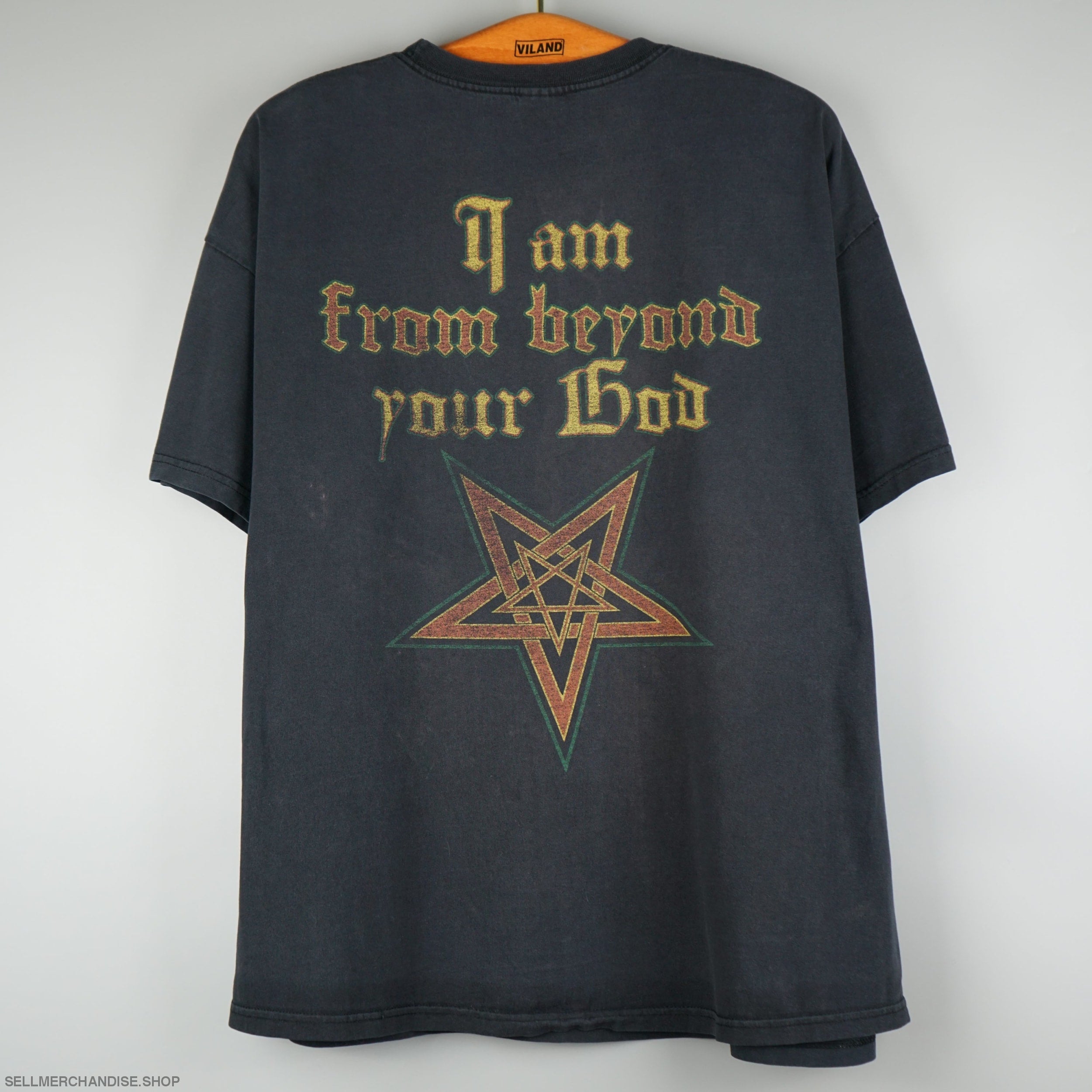 Vintage 2007 Dimmu Borgir t-shirt In Sorte Diaboli