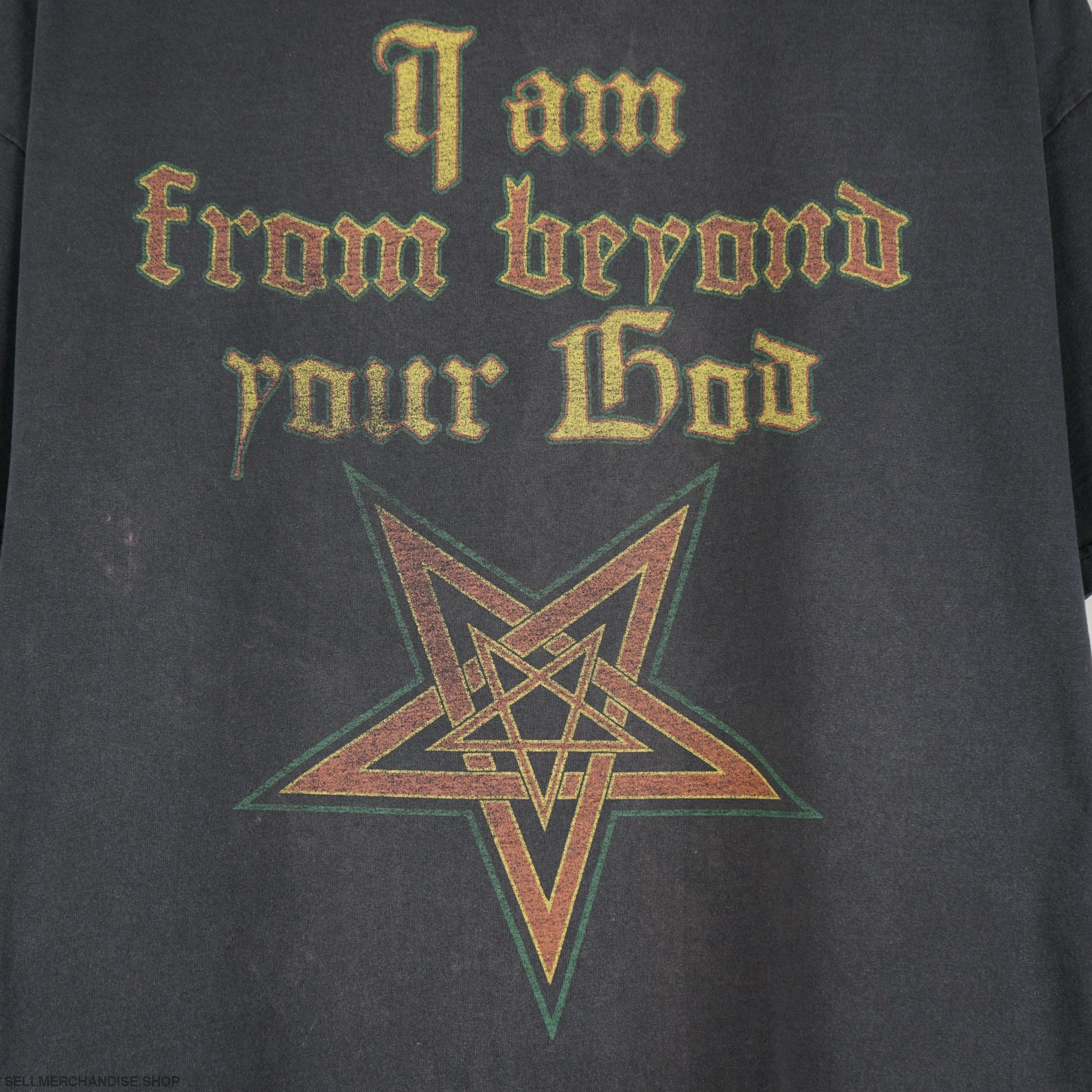 Vintage 2007 Dimmu Borgir t-shirt In Sorte Diaboli
