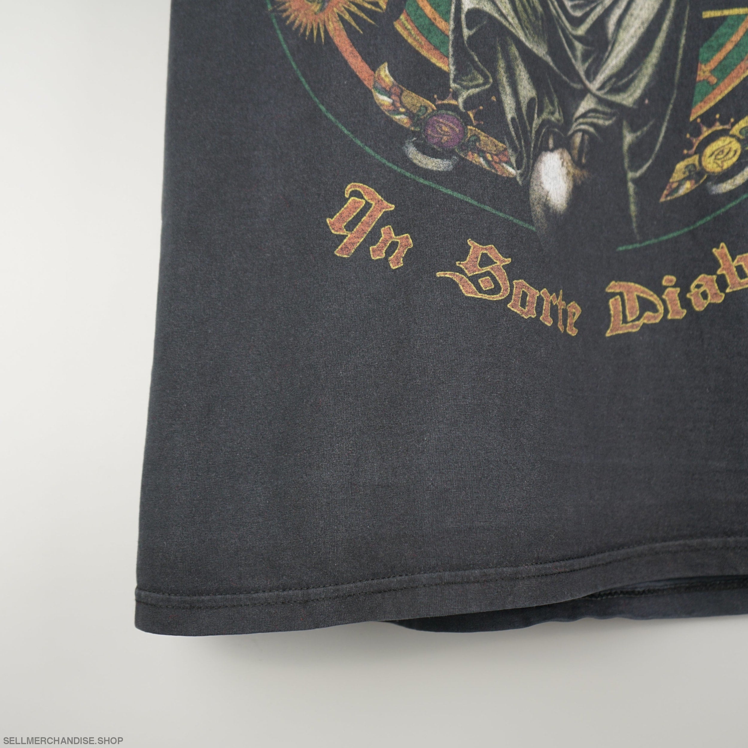 Vintage 2007 Dimmu Borgir t-shirt In Sorte Diaboli