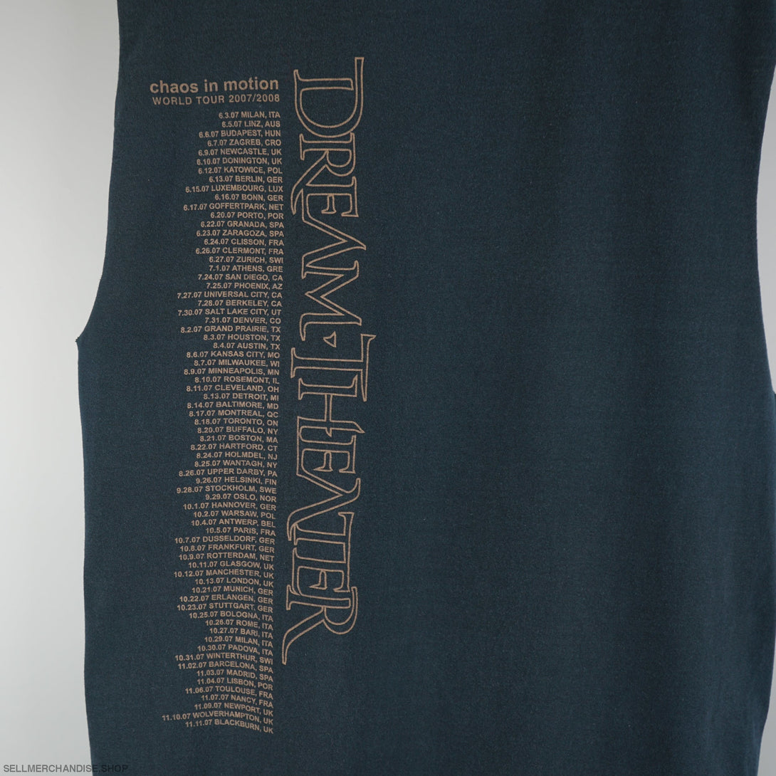 Vintage 2007 Dream Theater Tour T-Shirt