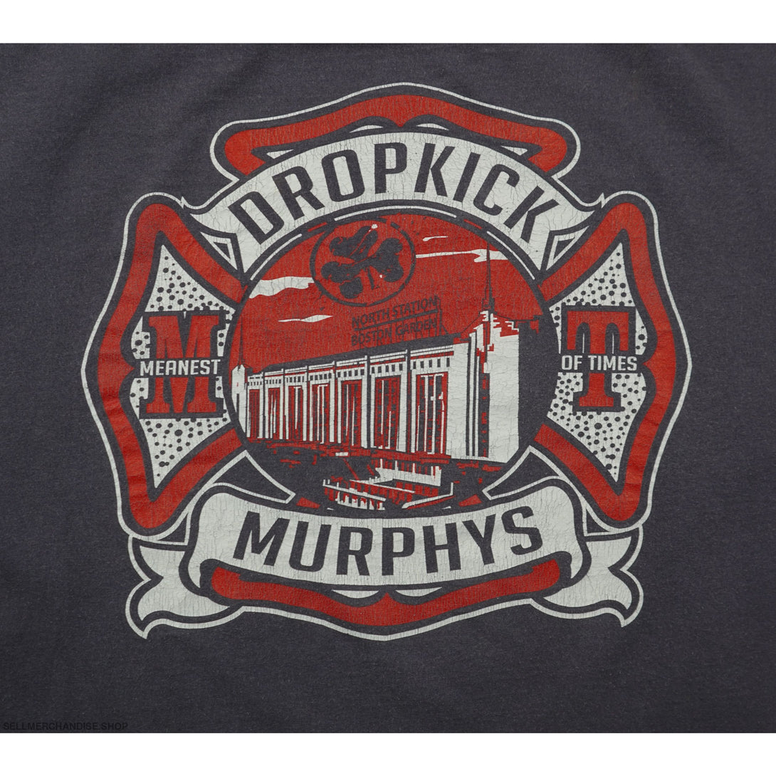 Vintage 2007 Dropkick Murphys T-Shirt The Meanest of Times