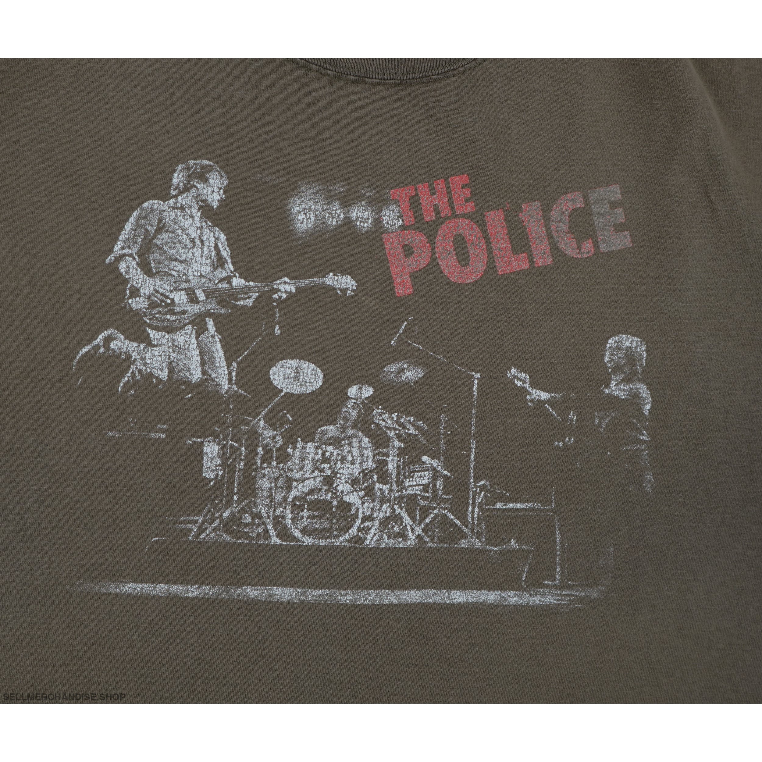 Vintage 2007 The Police Band Tour T-Shirt