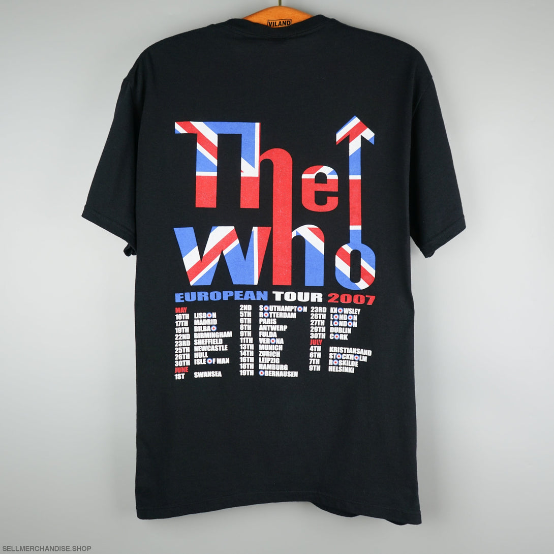 Vintage 2007 The Who Tour t-shirt