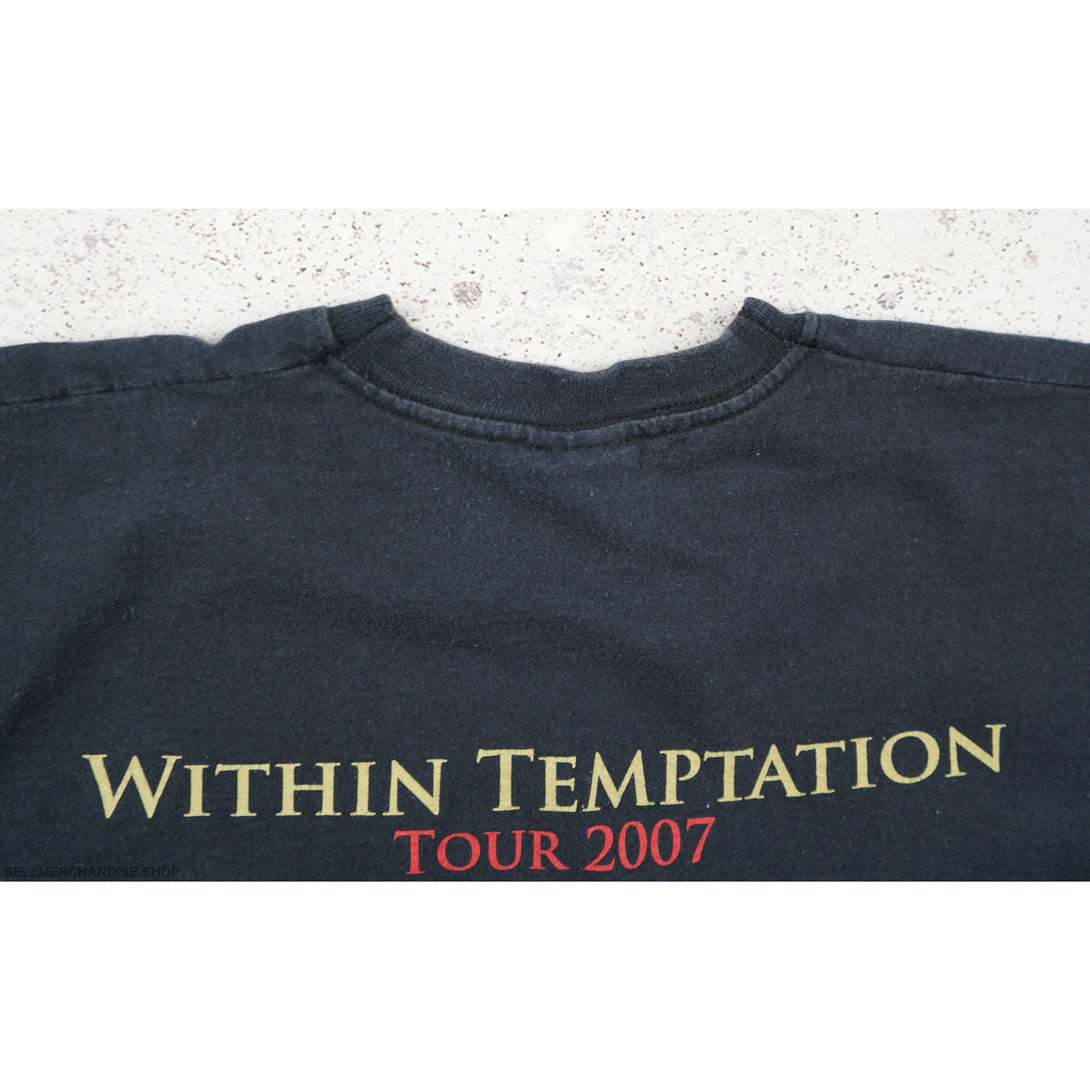 Vintage 2007 Within Temptation Tour T-Shirt