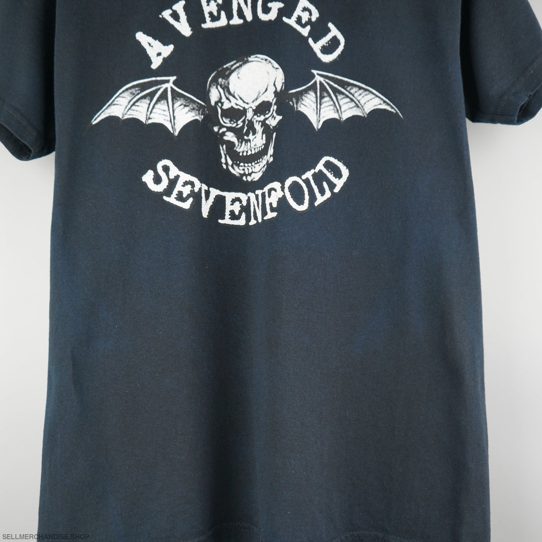 Vintage 2008 Avenged Sevenfold Tour T-Shirt