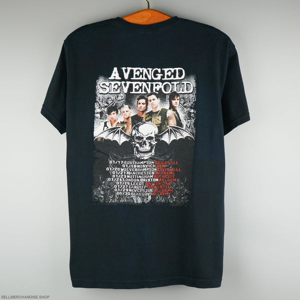 Vintage 2008 Avenged Sevenfold Tour T-Shirt