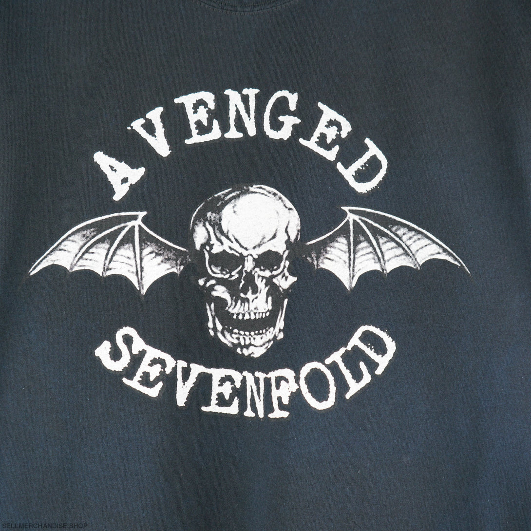 Vintage 2008 Avenged Sevenfold Tour T-Shirt