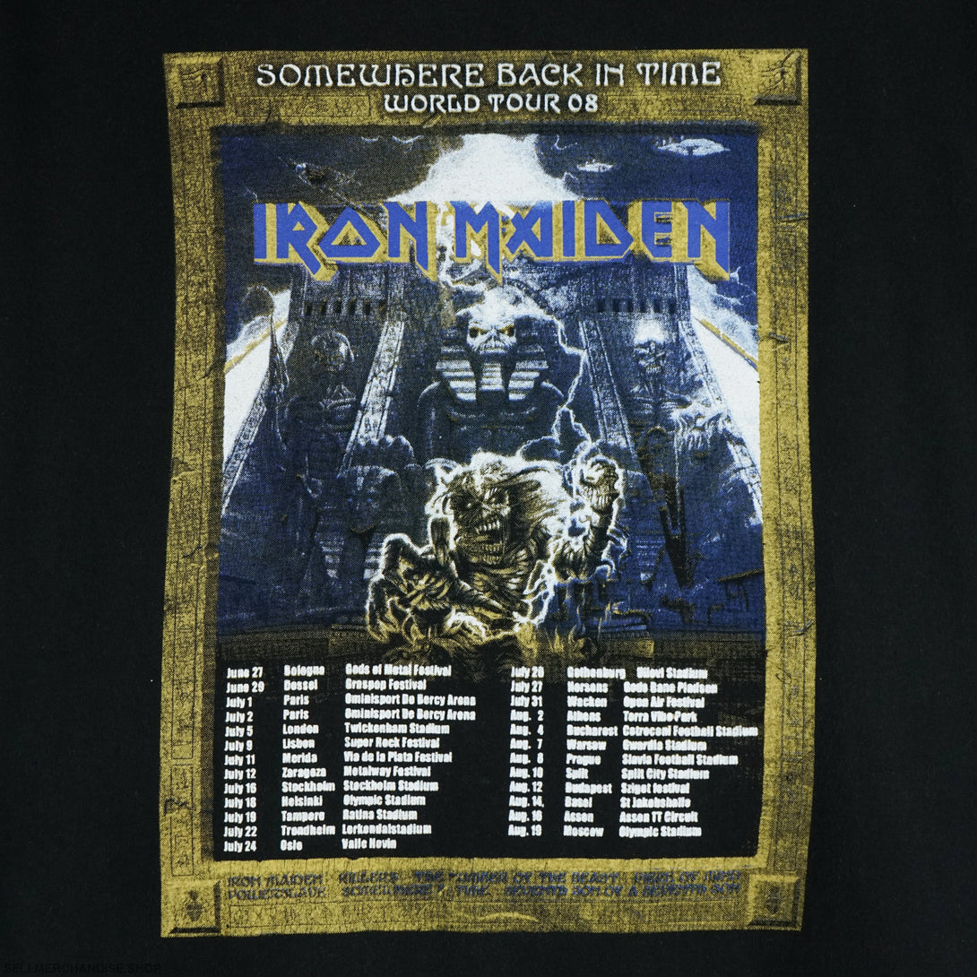 2008 Iron Maiden t-shirt