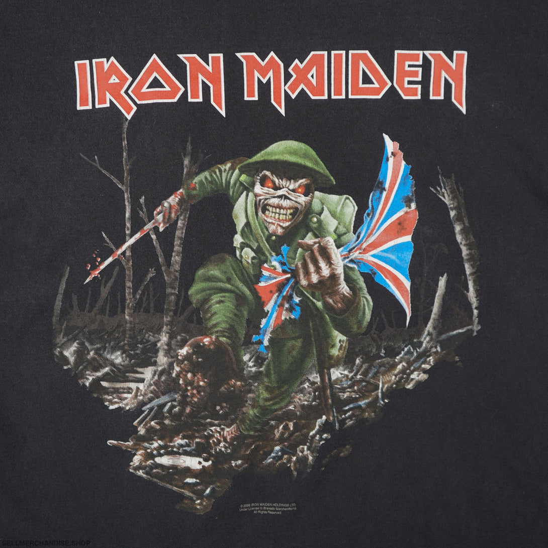 Vintage 2008 Iron Maiden Concert T-Shirt