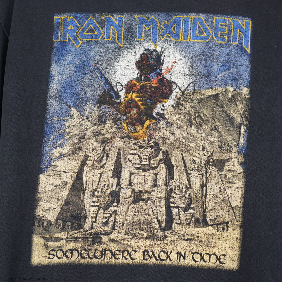 Vintage 2008 Iron Maiden tour t-shirt