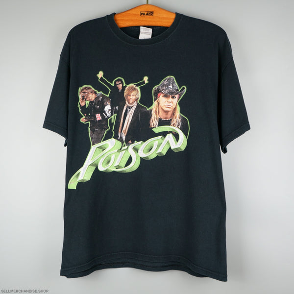 Vintage 2008 Poison band t-shirt