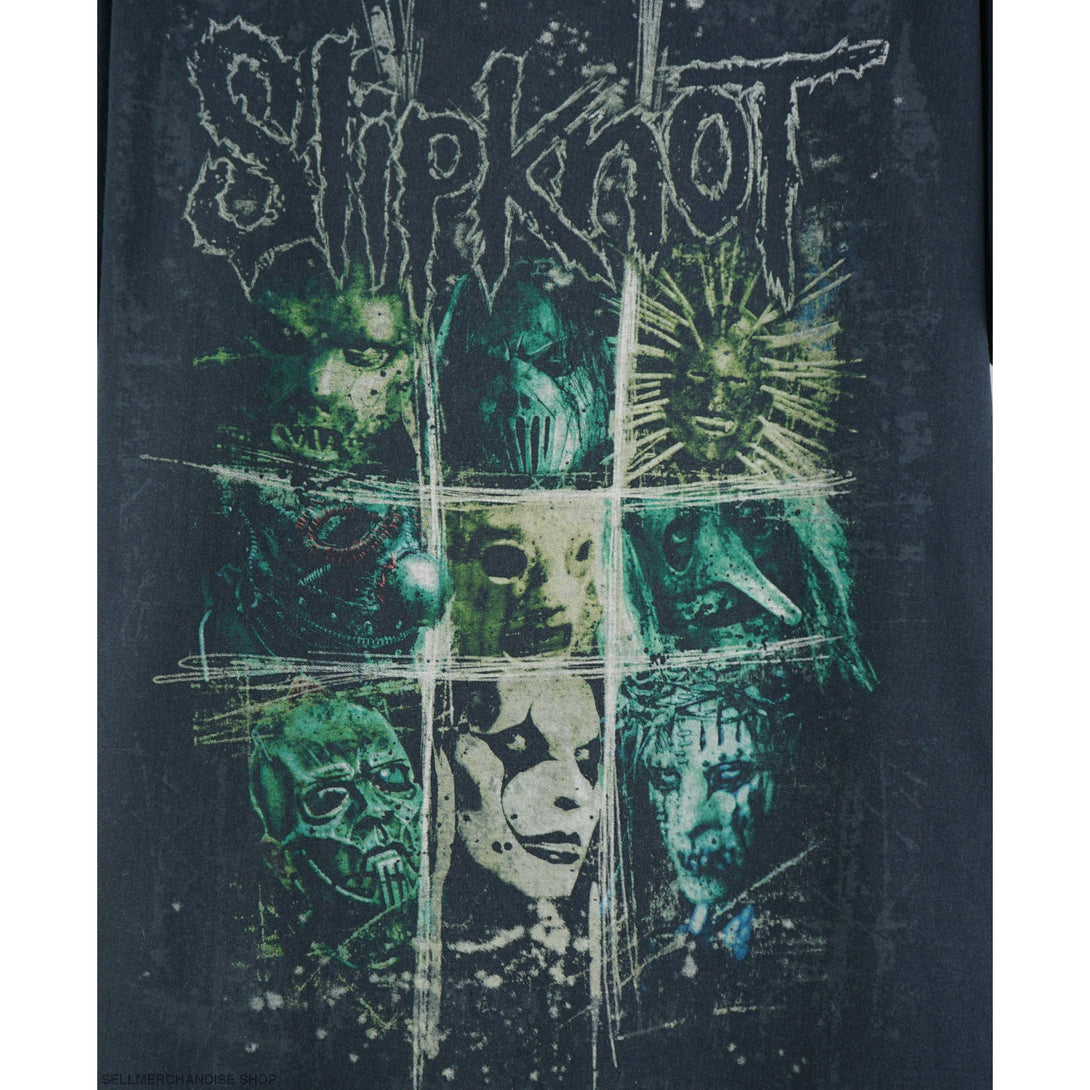 Vintage 2008 Slipknot T-Shirt All Over Print