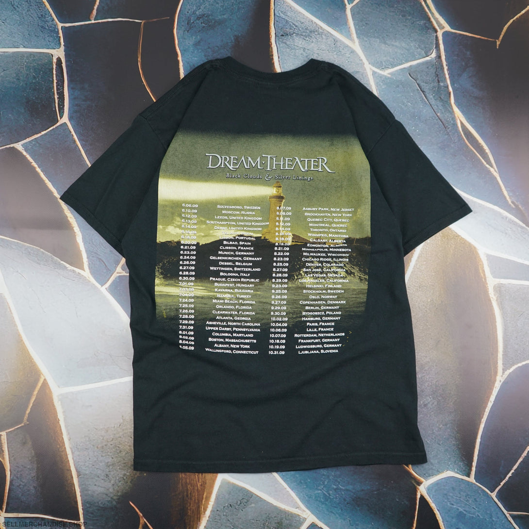 Vintage 2009 Dream Theater Tour T-Shirt