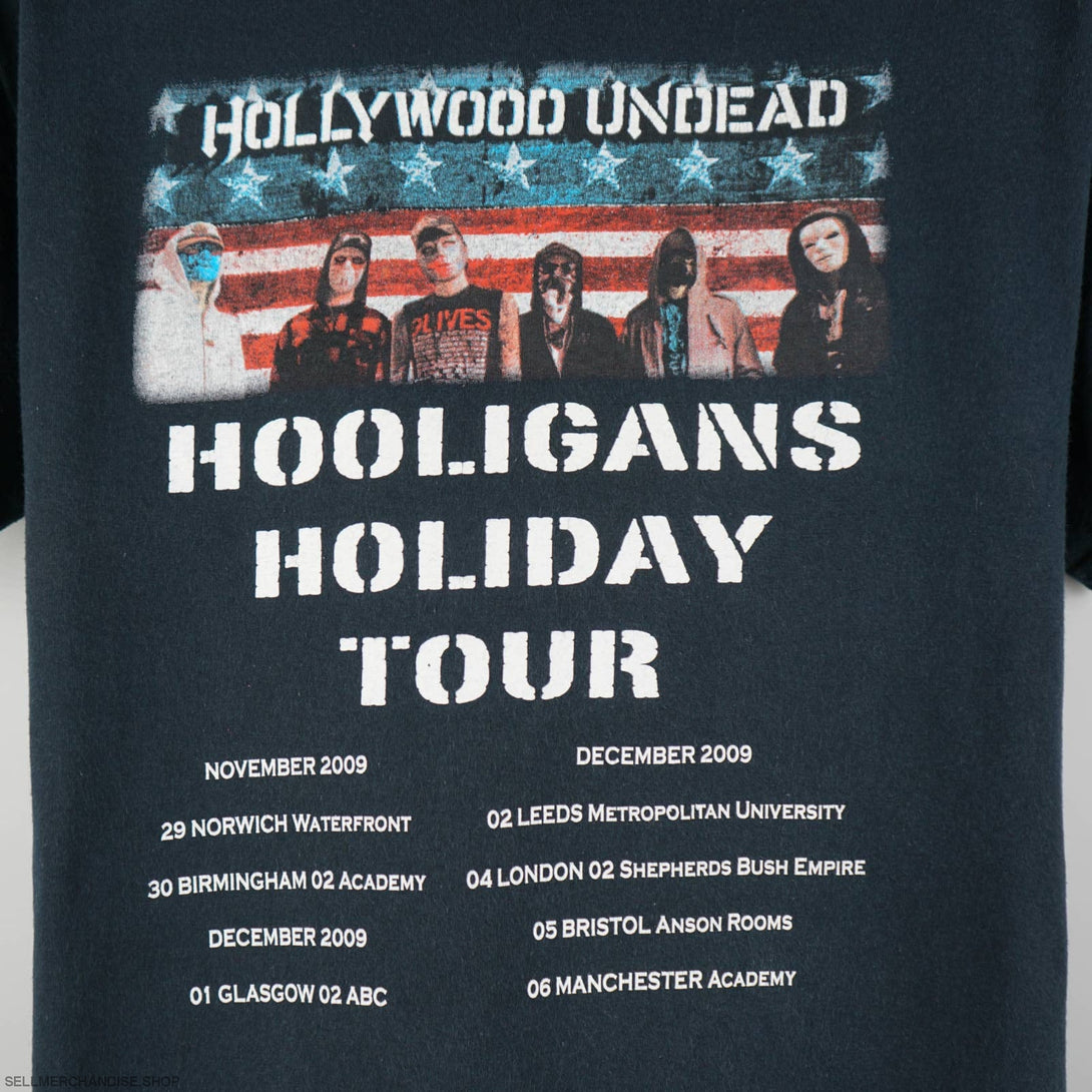 Vintage 2009 Hoolywood Undead Tour T-Shirt