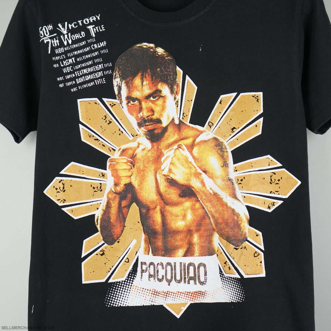 Vintage 2009 Manny Pacquiao Boxing t-shirt