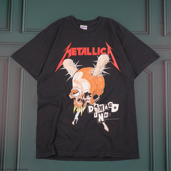 Vintage 2009 Metallica Concert T-Shirt Pushead