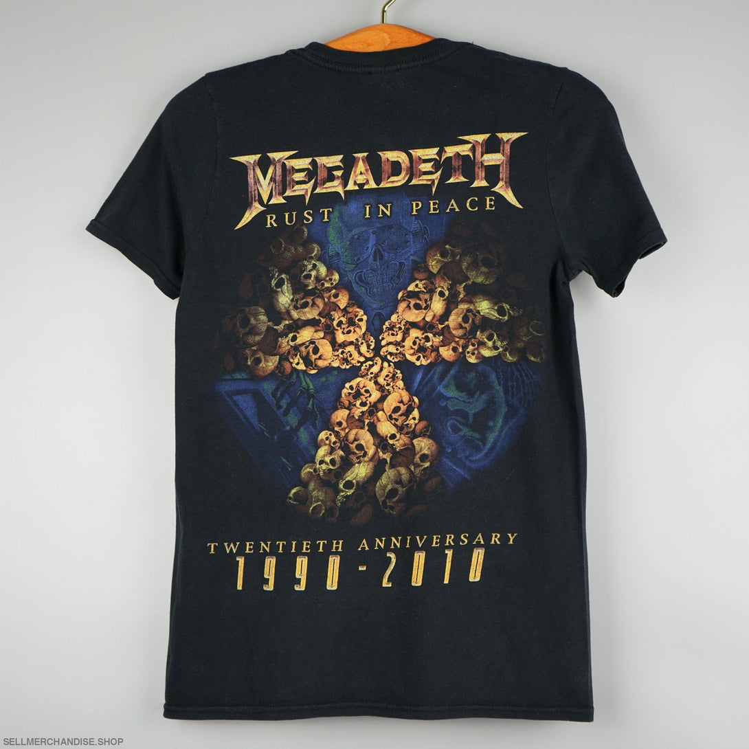 Vintage 2010 Megadeth t-shirt Rust In Peace