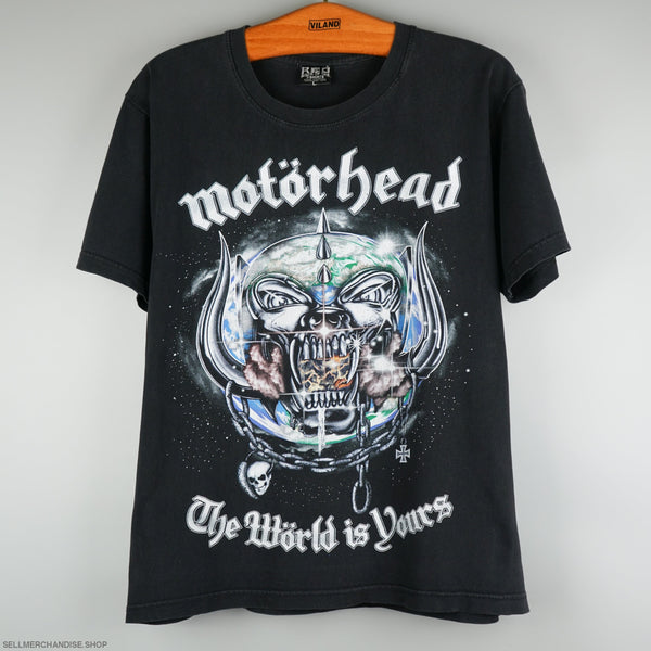 Vintage 2010 Motorhead t-shirt The World Is Yours