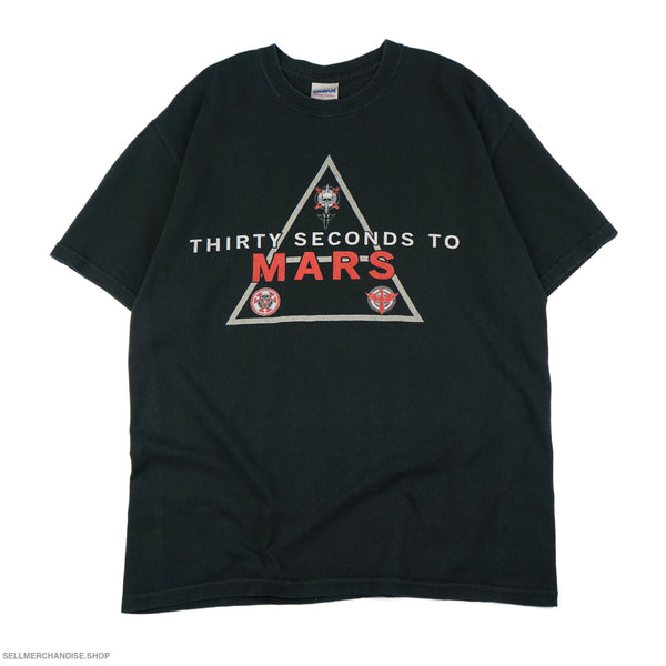 Vintage 2010 Thirty Seconds To Mars Tour T-Shirt