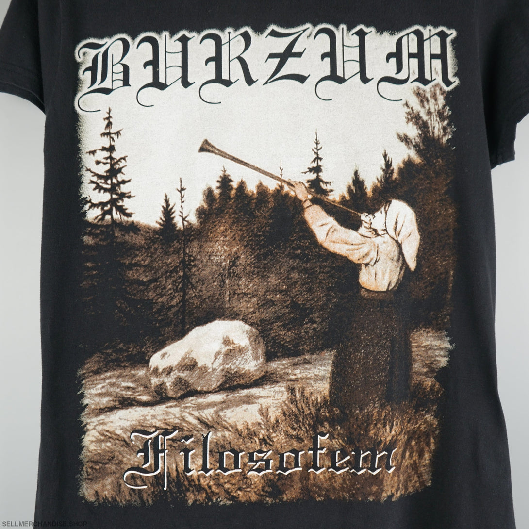 Vintage 2010s Burzum Filosofem t-shirt Black Metal