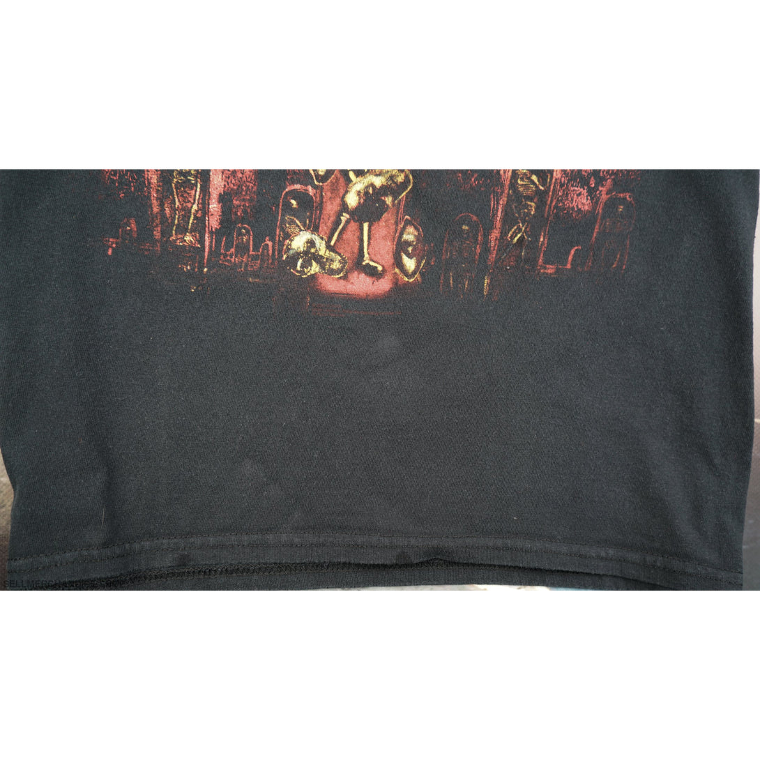 Vintage 2010s Slayer Concert T-Shirt Seasons in the Abyss