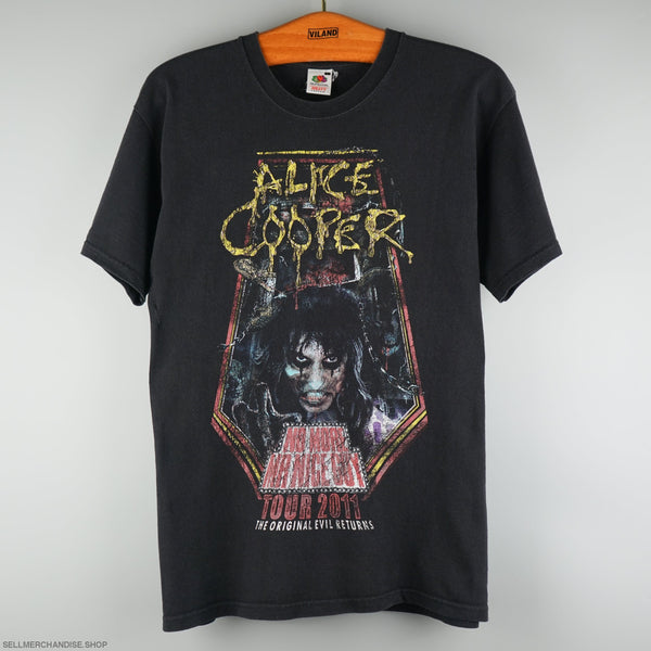 Vintage 2011 Alice Cooper Tour T-Shirt