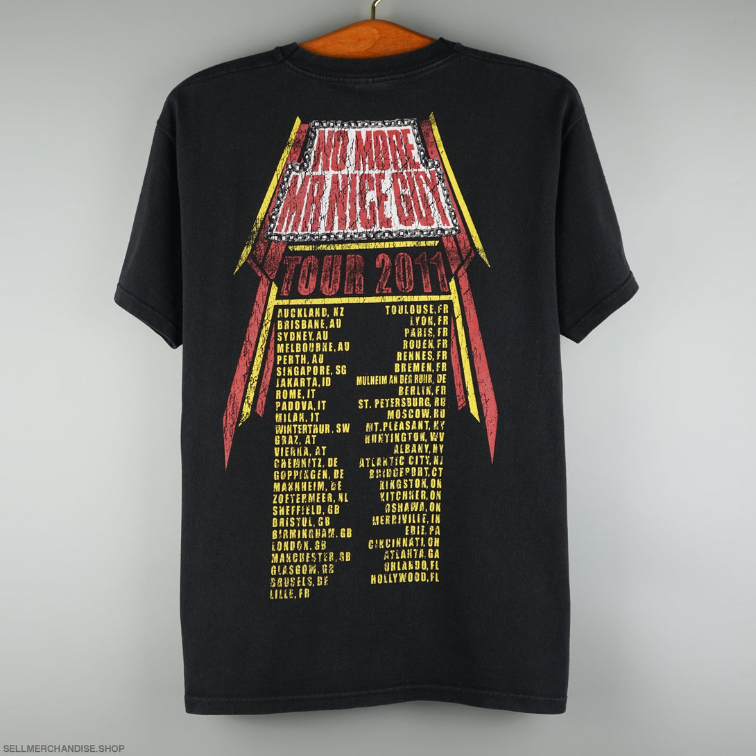 Vintage 2011 Alice Cooper Tour T-Shirt