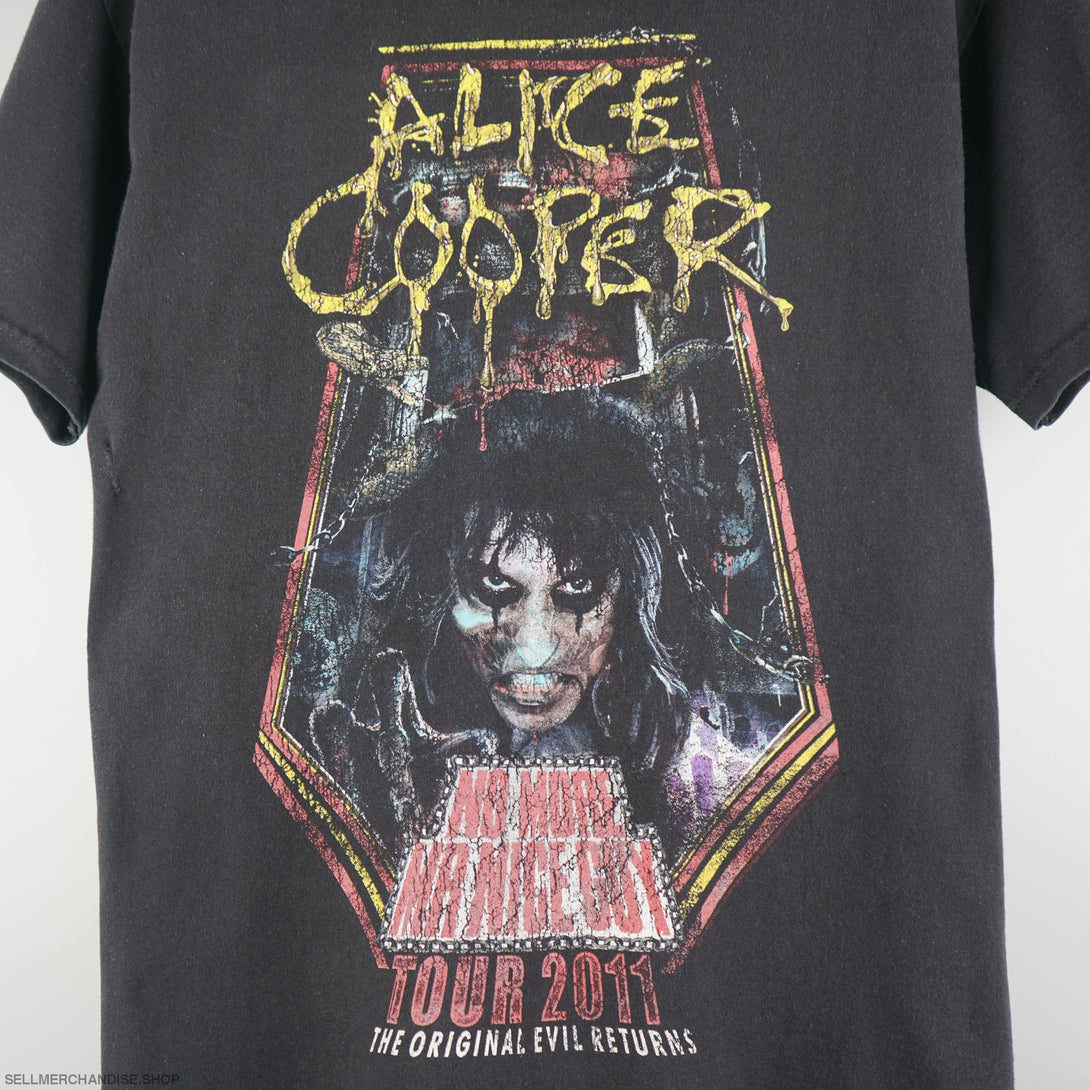 Vintage 2011 Alice Cooper Tour T-Shirt