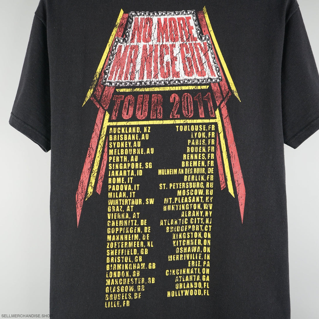 Vintage 2011 Alice Cooper Tour T-Shirt