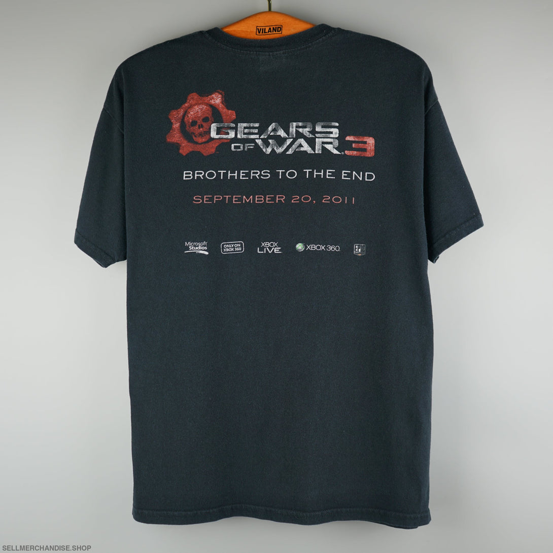 Vintage 2011 Gears Of War 3 Game T-Shirt