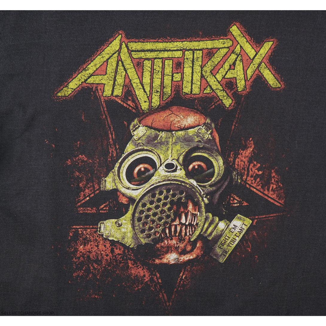 Vintage 2012 Anthrax Tour T-Shirt