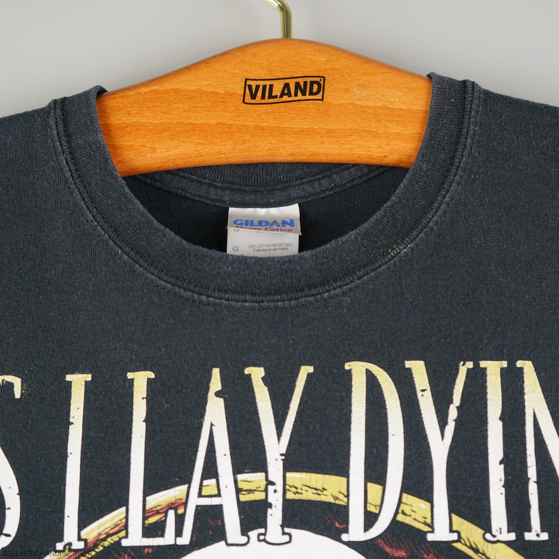 Vintage 2012 As I Lay Dying Tour t-shirt