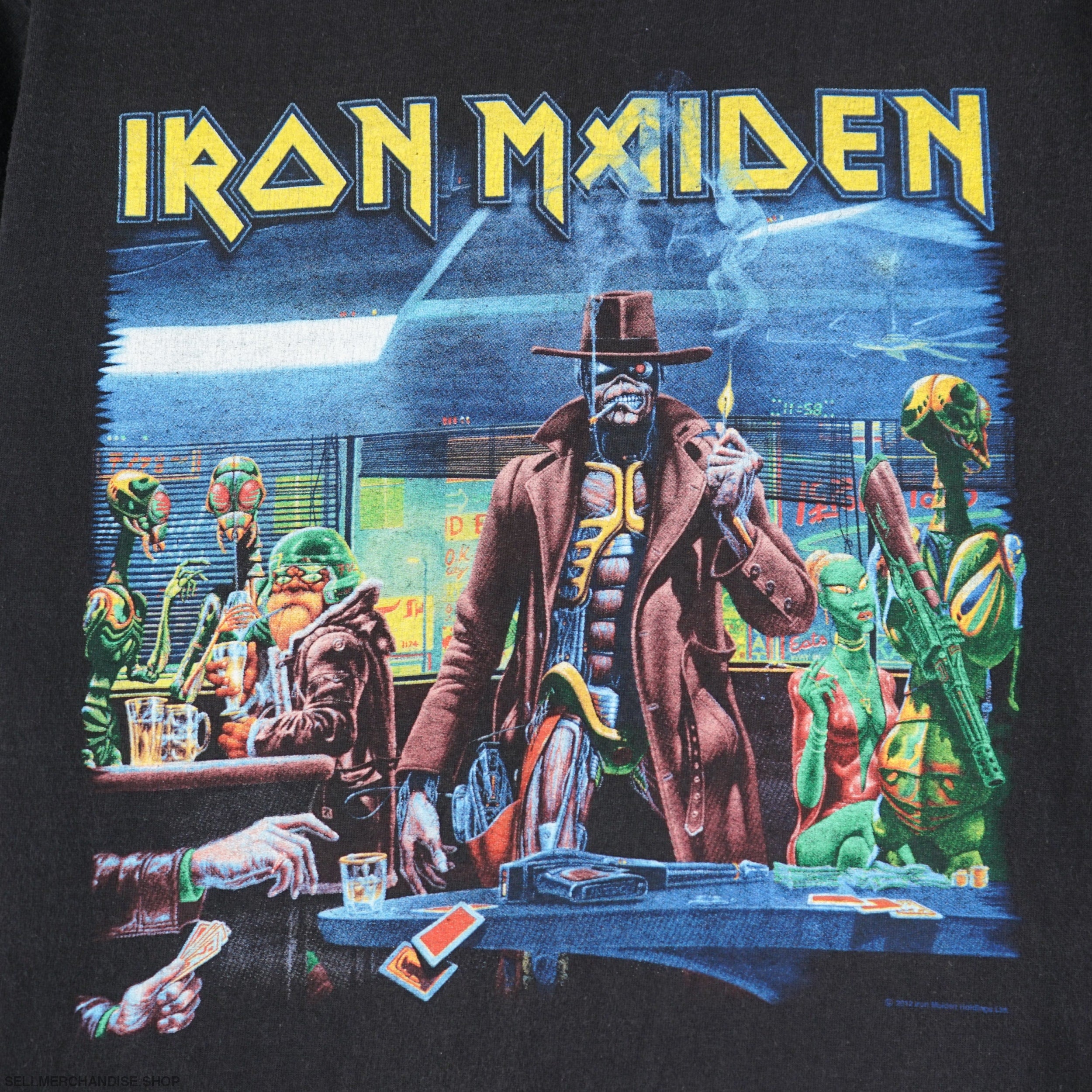 Iron maiden cheap concert t shirts