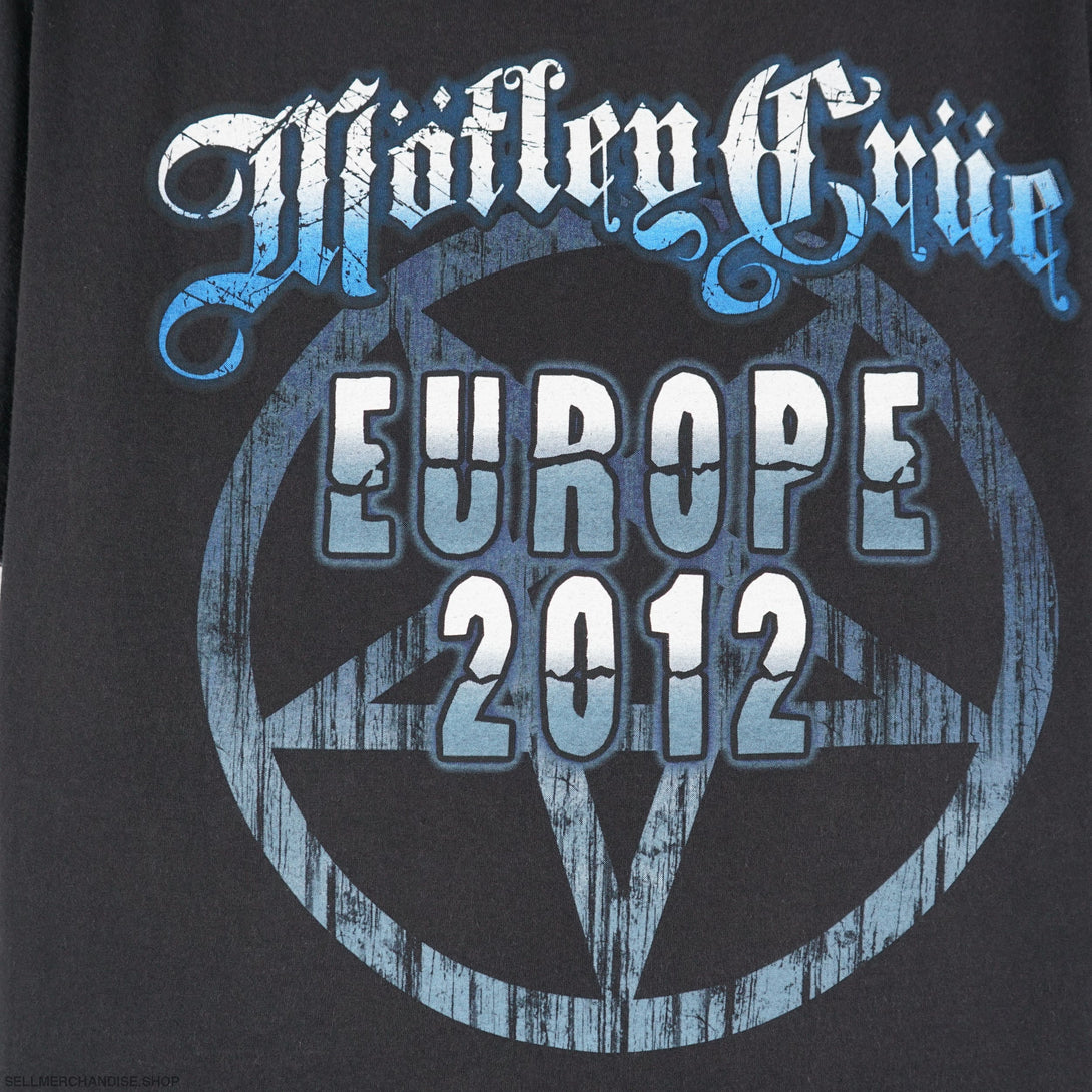 Vintage 2012 Motley Crue Tour T-Shirt