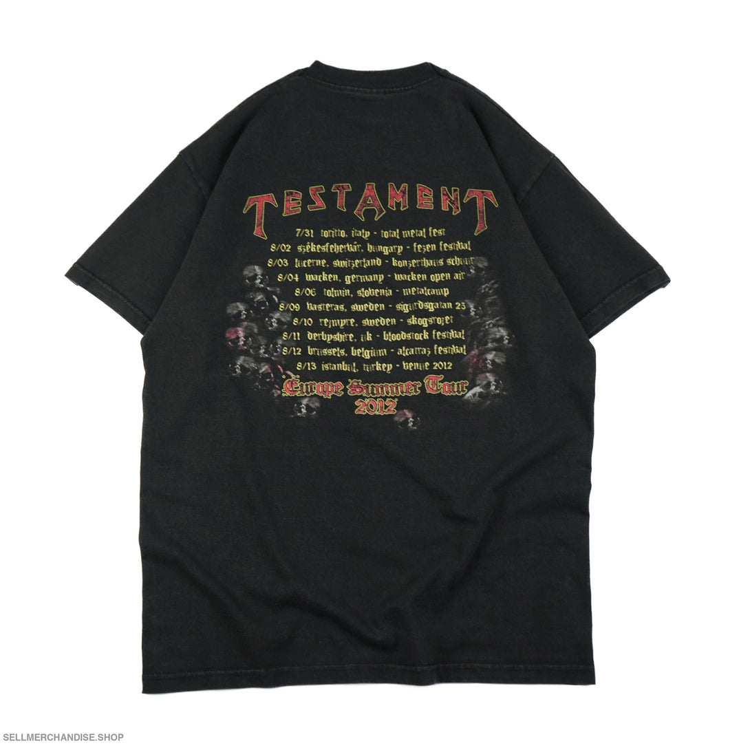 Vintage 2012 Testament Tour T-Shirt