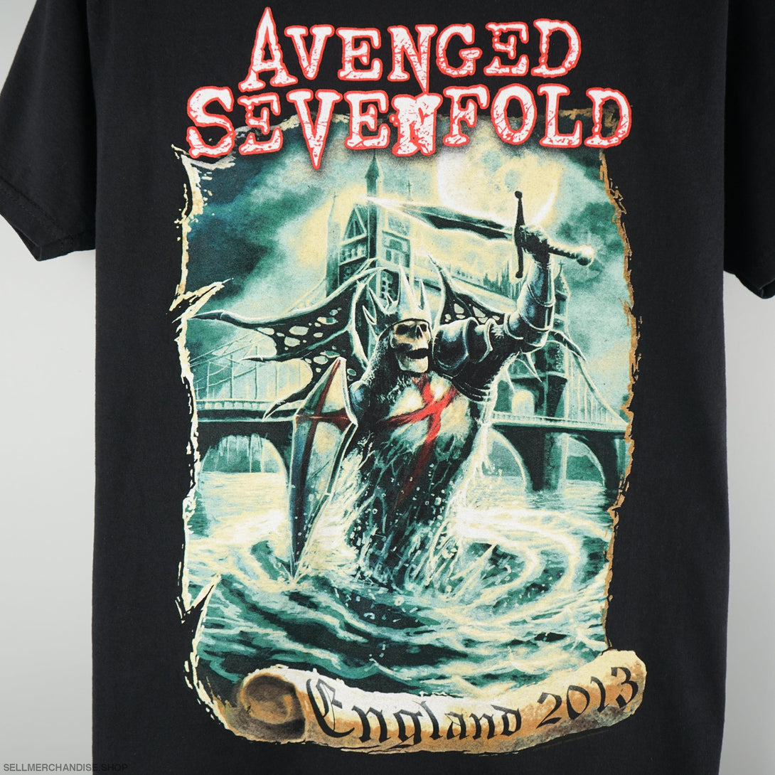 Vintage 2013 Avenged Sevenfold Tour T-Shirt