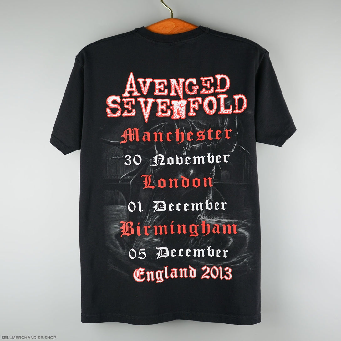 Vintage 2013 Avenged Sevenfold Tour T-Shirt