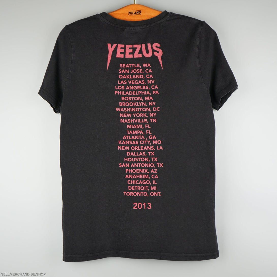 Vintage 2013 Yeezus Kanye West tour t-shirt Wes Lang