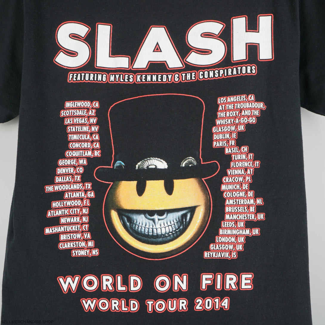 Vintage 2014 Slash Concert t-shirt