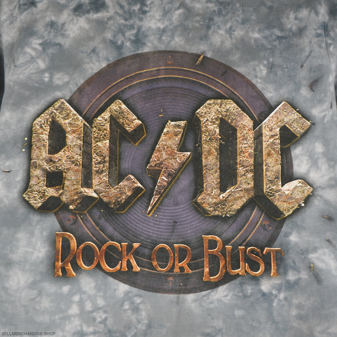 Vintage 2015 acdc tour t-shirt