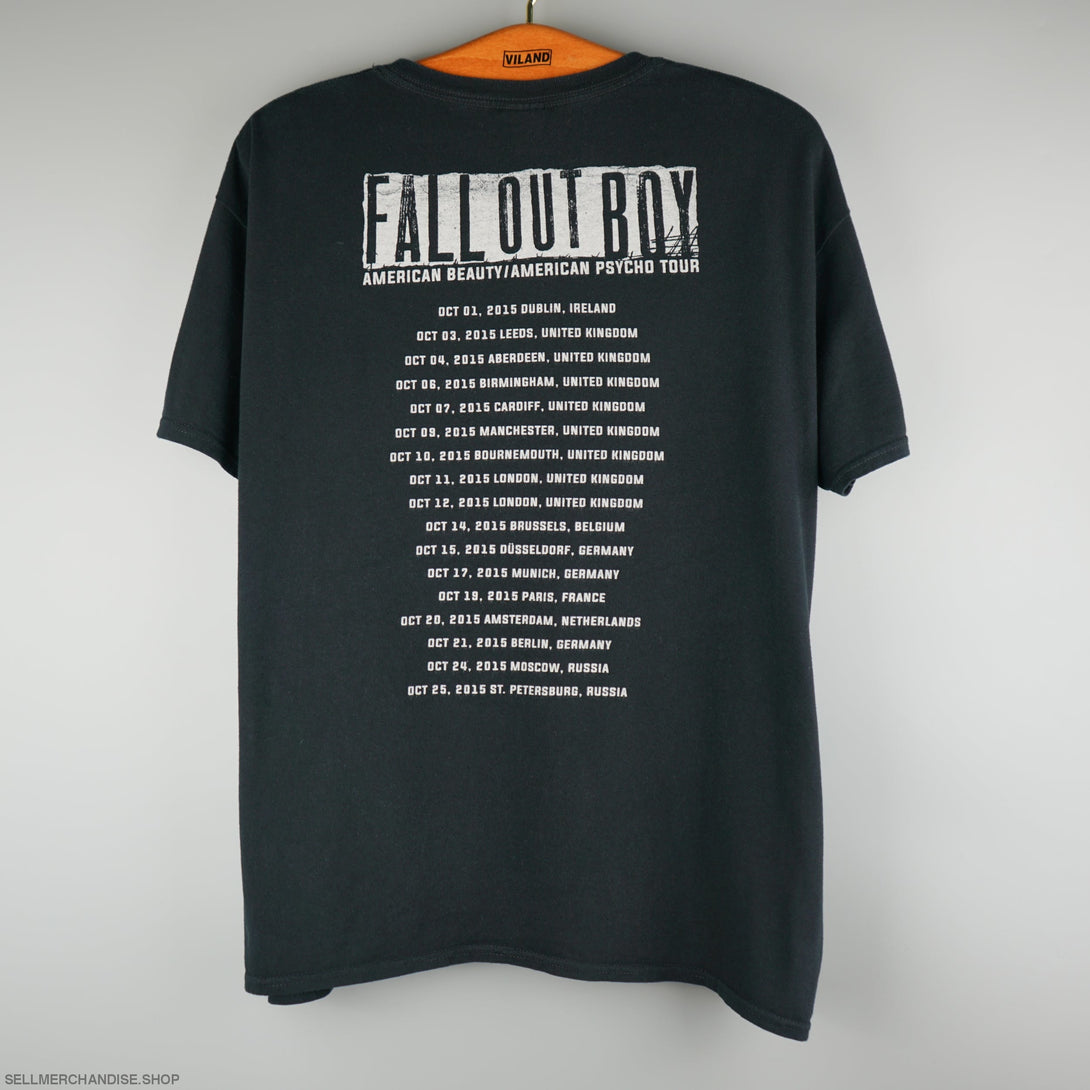 Vintage 2015 Fall Out Boy Tour T-Shirt