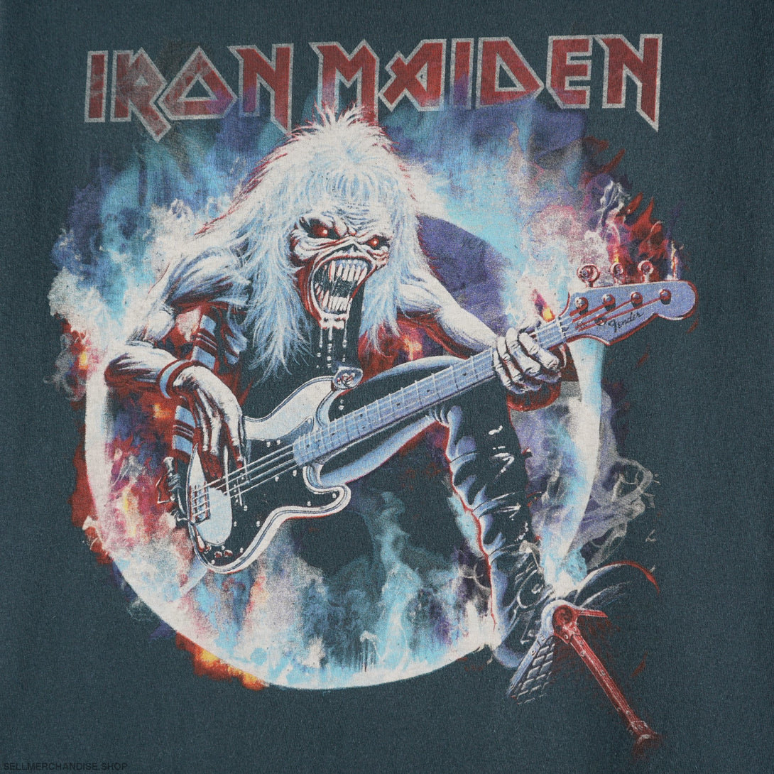 Vintage 2015 Iron Maiden Concert T-Shirt
