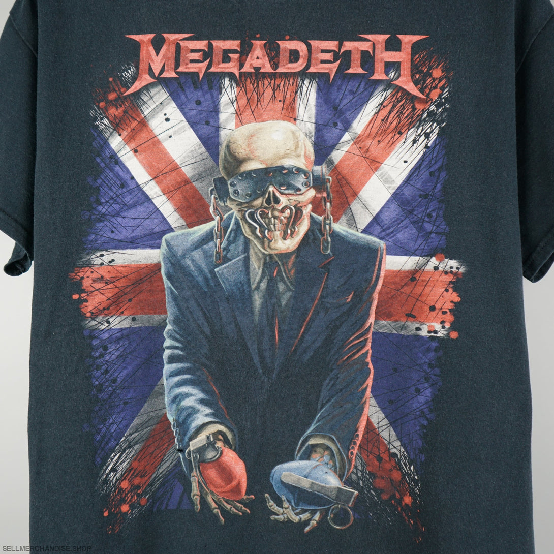 Vintage 2015 Megadeth tour t-shirt