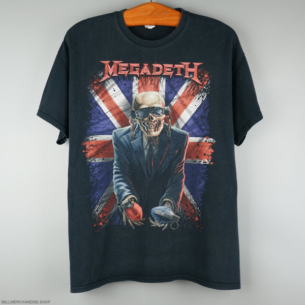 Vintage 2015 Megadeth tour t-shirt