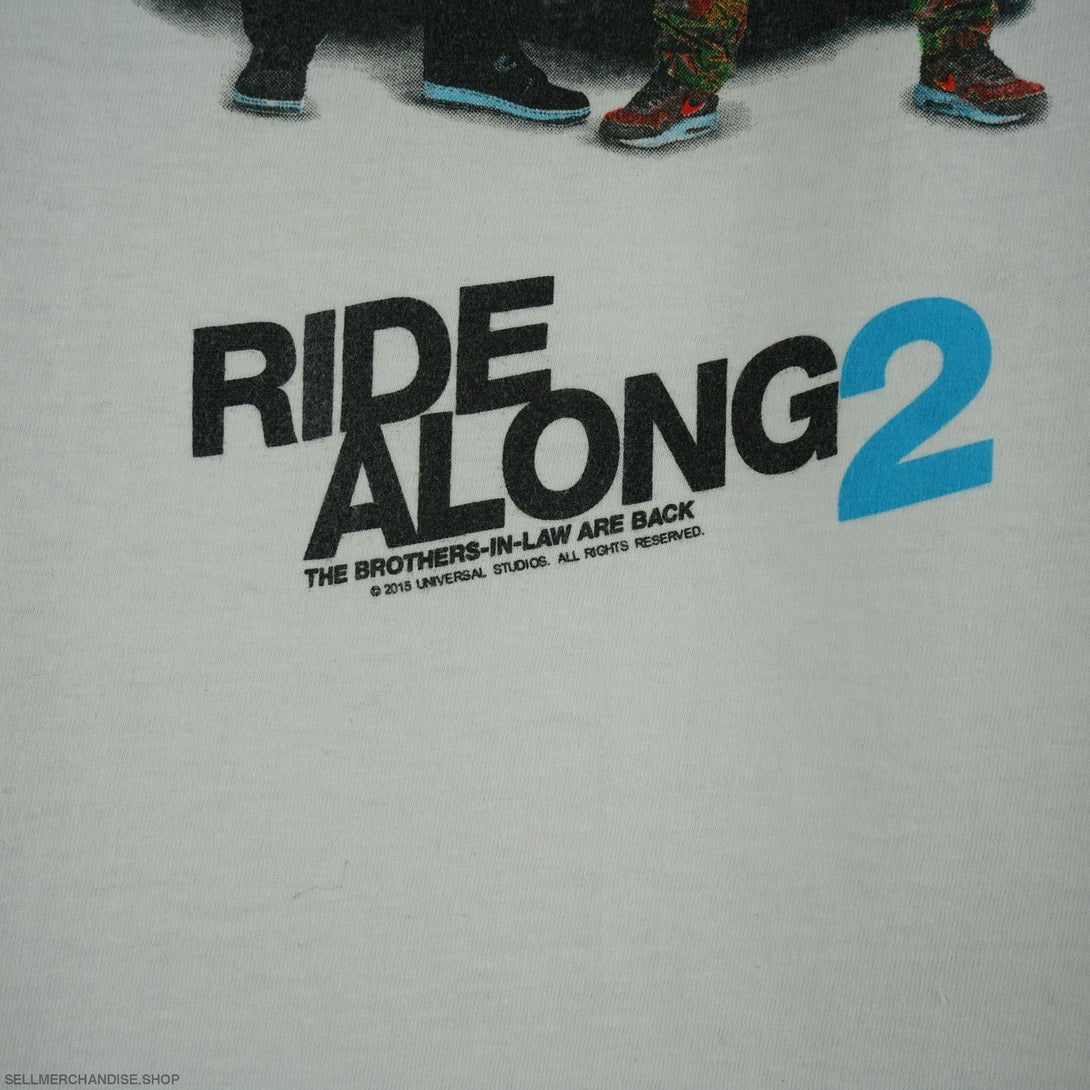 Vintage 2015 Ride Along 2 Movie T-Shirt Ice Cube