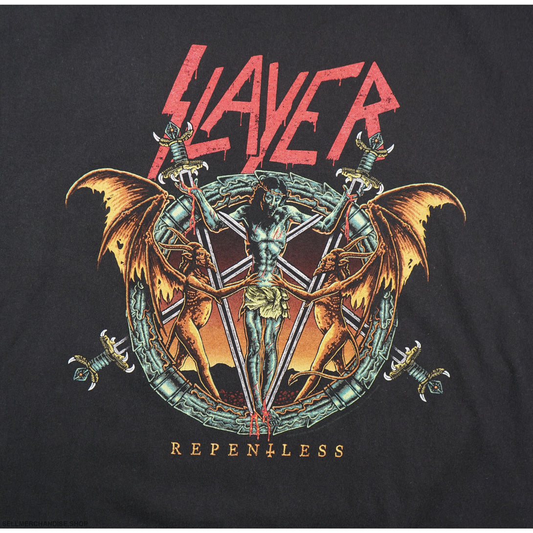 Vintage 2015 Slayer T-Shirt Repentless