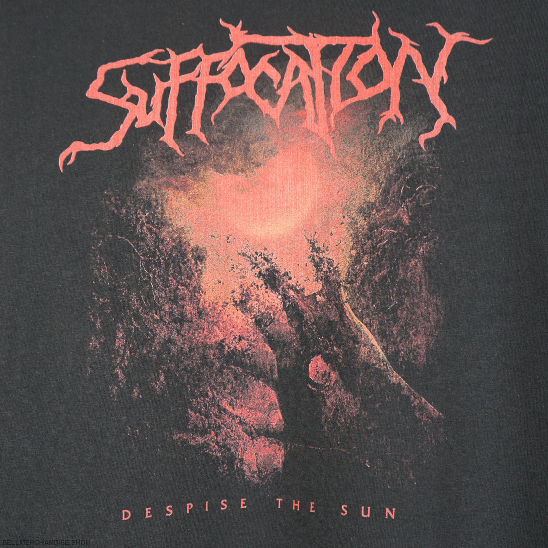Vintage 2015 Suffocation t-shirt Despise the Sun