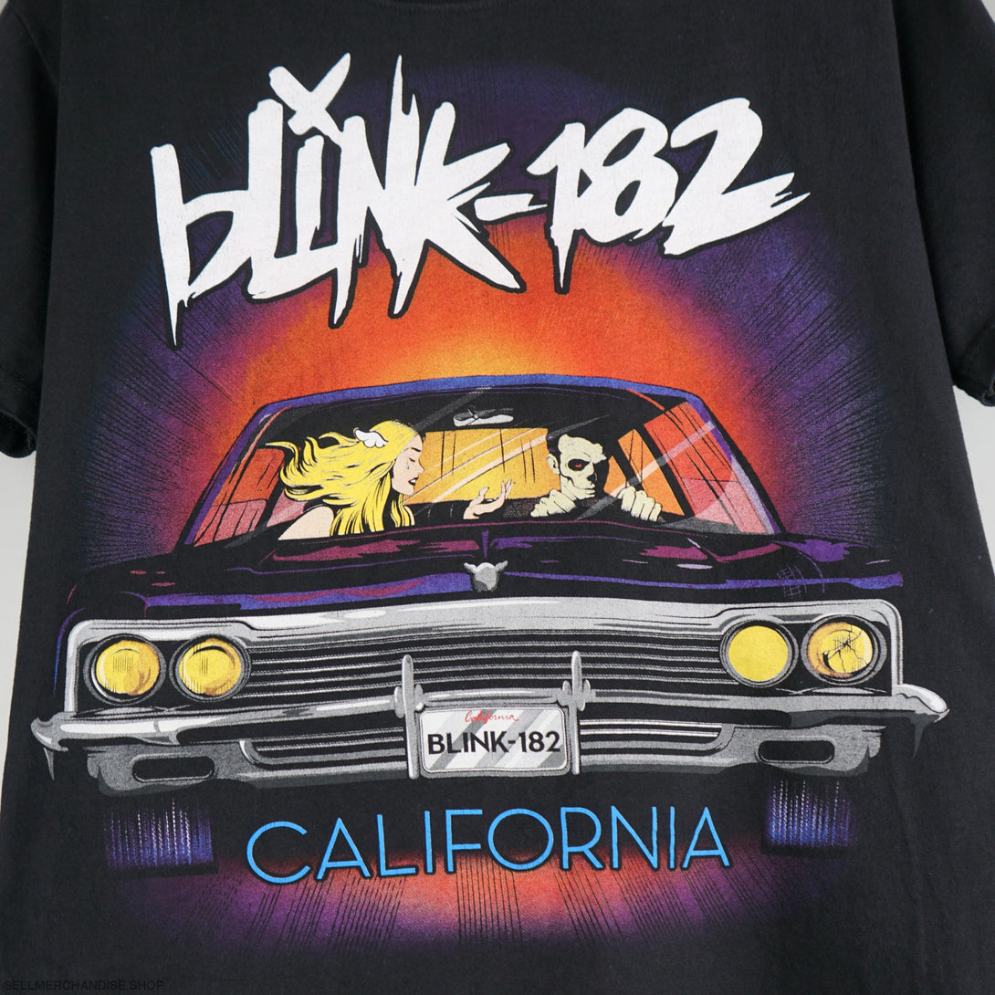 Vintage 2016 Blink 182 t-shirt California