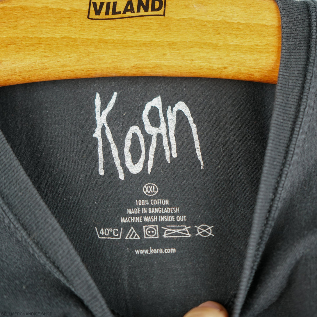 Vintage 2017 Korn Tour t-shirt